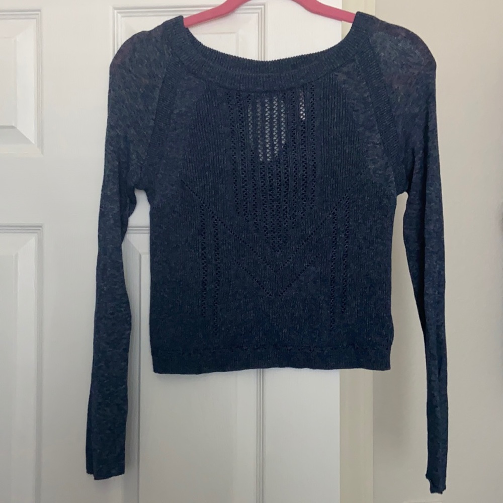 Free people cropped sweater